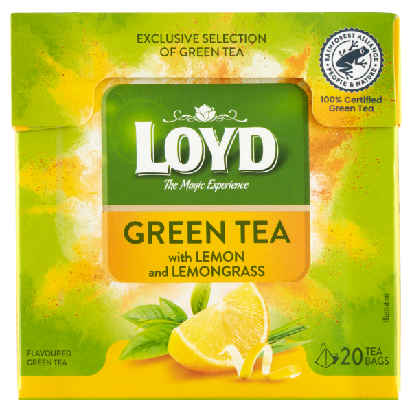 Loyd Piramis Tea Green Lemon 20*1,5g