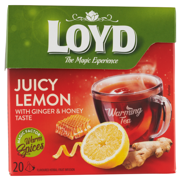 Loyd Hot tea Gyömbér-Citrom-Méz 20*2g