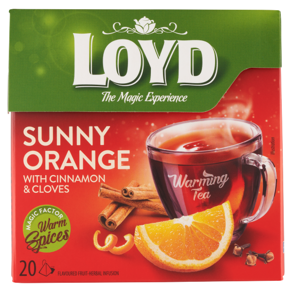 Loyd Hot tea Narancs -Fahéj 20*2g
