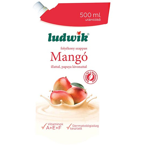 LUDWIK folyékony szap. 500ml UT Mangó