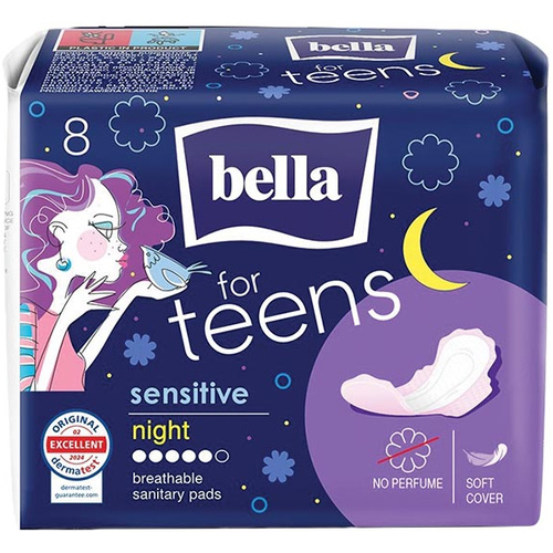 Bella For teens ultra Sens.Night betét 8 DB