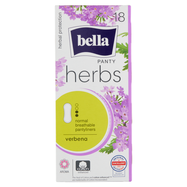 Bella Herbs Tisztasági betét Verbena18db