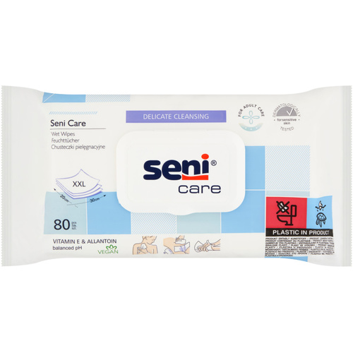 Bella Seni care nedves törlőkendő 80db