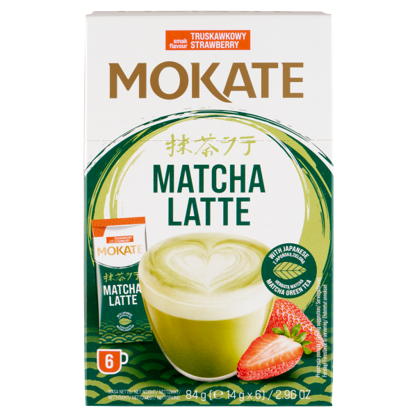 Mokate MATCHA Latte Eper 6*14g
