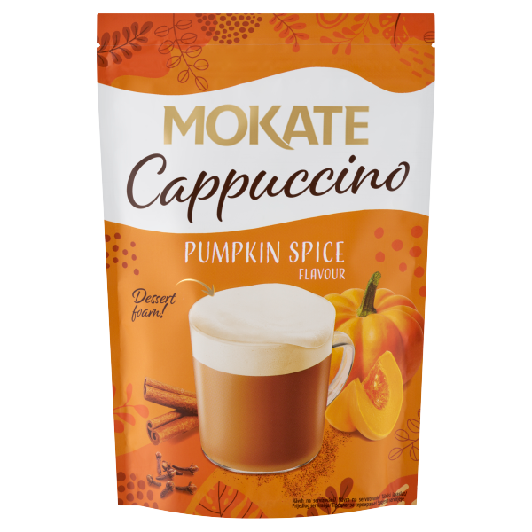 Mokate Cappuccino Sütőtök ízű fűsz.110g