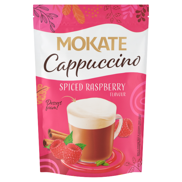 Mokate Cappuccino Málna ízű fűszer110g