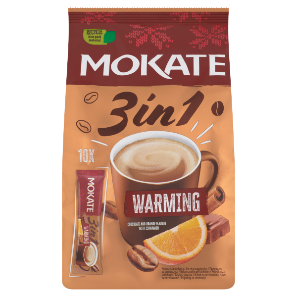 Mokate 3in1 csoki-narancs-fahéj 10*17g