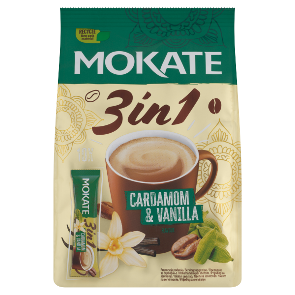 Mokate 3in1 Kardamon&Vanilla 10*17g