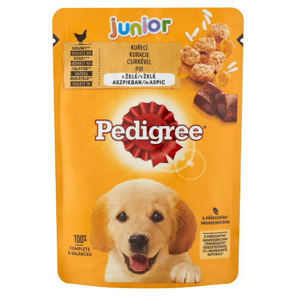 PEDIGREE alutas 100g csirke&rizs junior