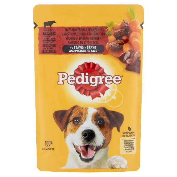 Pedigree alutasak Marha-Bárány 100g /24/