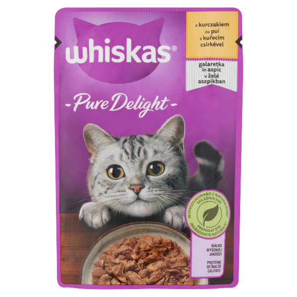 WHISKAS alutas Casserole 85g csirke /28/