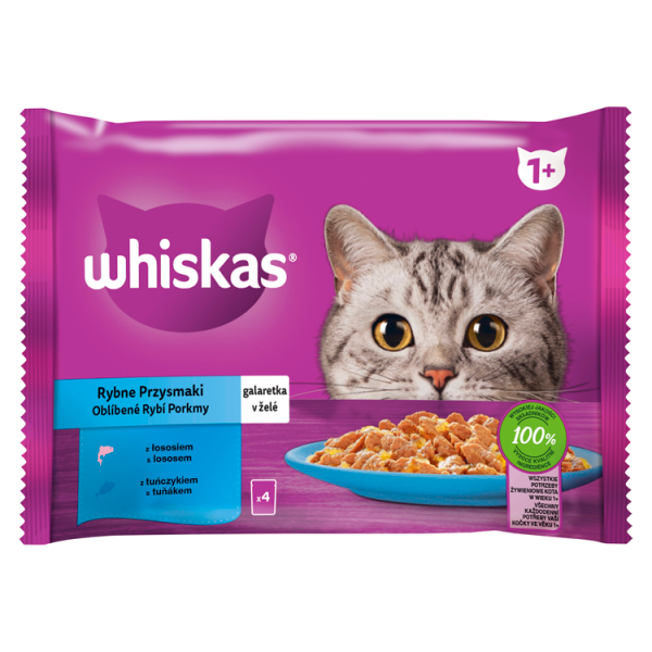 Whiskas alutas 4-pack Halas 4*85g