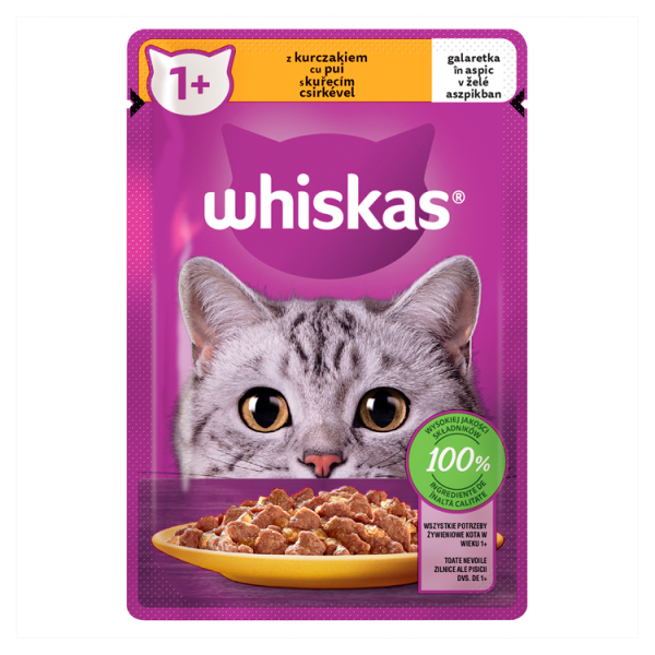 WHISKAS alutas 85g csirke /28/