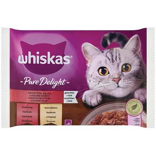 Whiskas alutas 4-pack Húsos Casser 4*85g