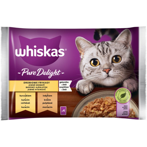 Whiskas alutas 4-pack Szárnyas Cass 4*85g