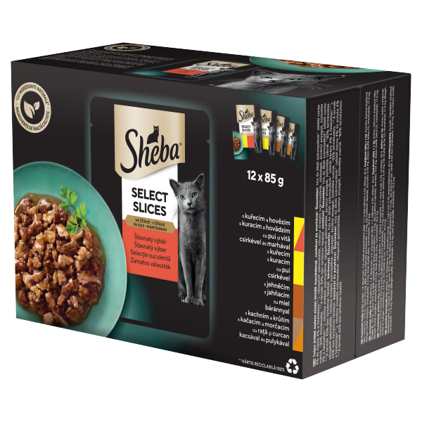 SHEBA alutas 12-pack húsos 12*85g