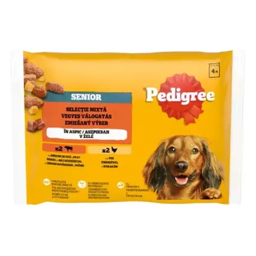 PEDIGREE pouch Senior Mix 4x100g /13/
