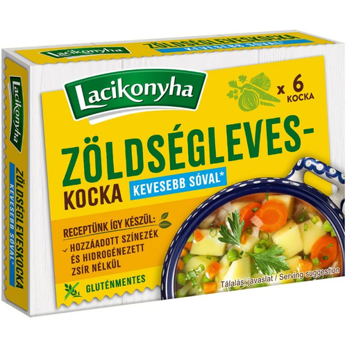 Lacikonyha Zöld.lev-kocka 60 g