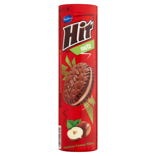 Hit Mogyorós keksz 220g /24/
