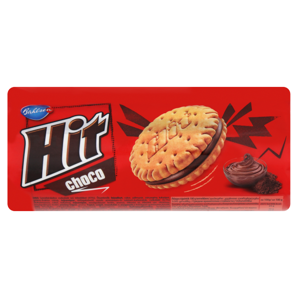 Hit Kakaós Keksz 134g /24/