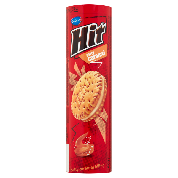 Hit Étcsokis Sós karamella keksz 220g /24/