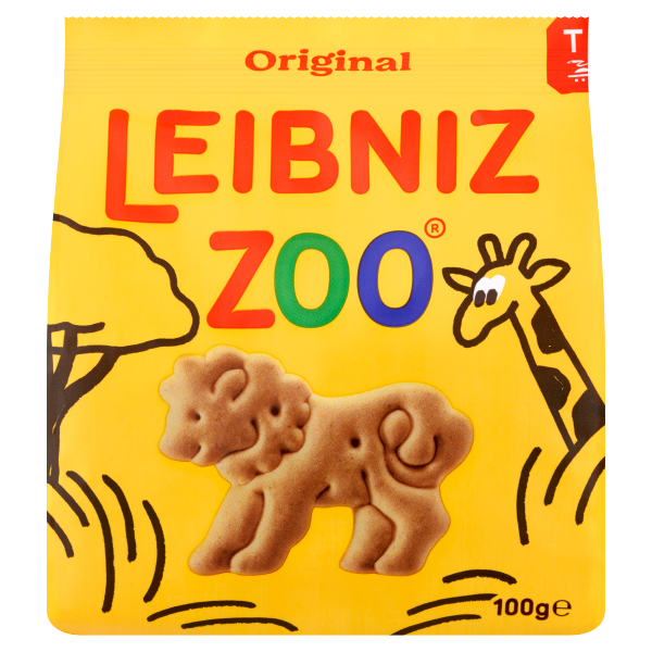 Leibniz Zoo Vajas keksz 100g /12/