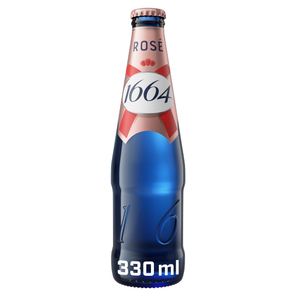 Kronenbourg 1664 Rose 0.33 L palackos DRS