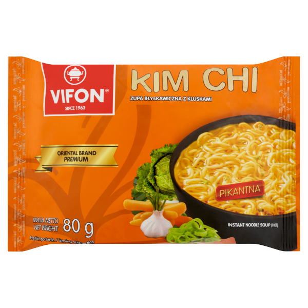 Vifon Kim Chi kor.inst.tész.leves csíp.80g