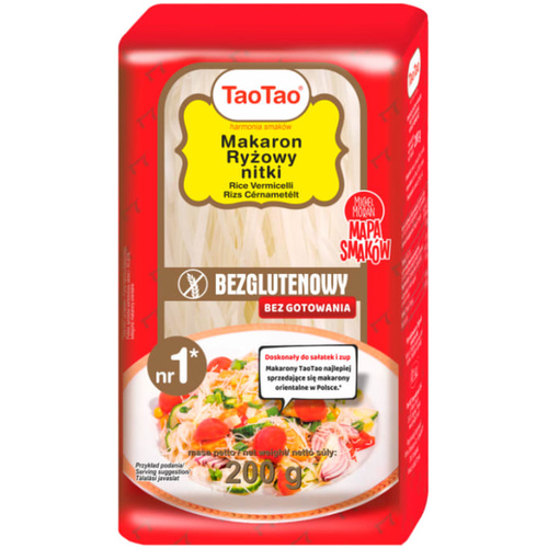 Tao Tao Rizs cérnametélt gluténmentes 200g