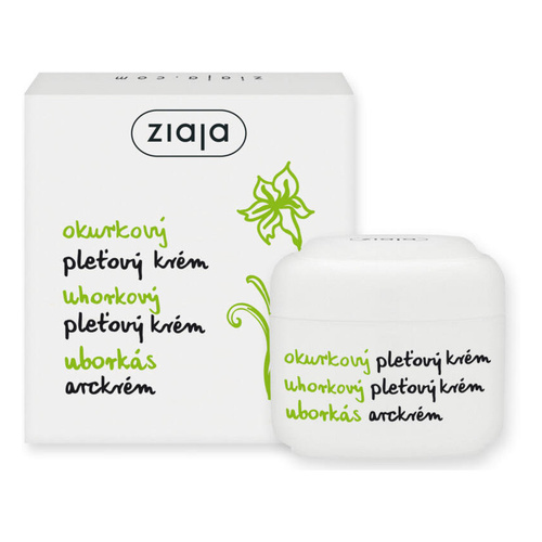 Ziaja arckrém 50ml Uborkás
