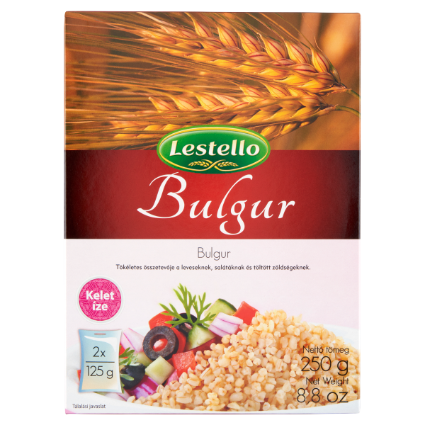 Lestello Bulgur 2x125g /új