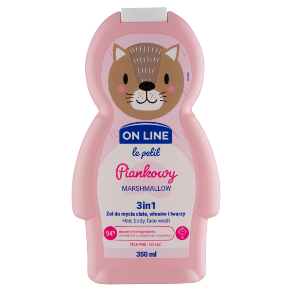 On Line tusfürdő 350ml Kids Marshmallow