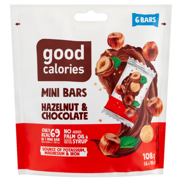 Good Calories MINI Hazelnut&Choco 108g