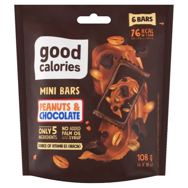 Good Calories mogyoró&csokoládé 108g