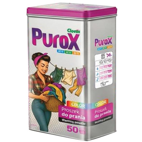 Purox Color mosópor 3kg metal LIMITED