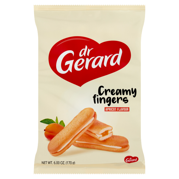 Lider Paleczki Kremowe Morelowa 170g s.barackos tejszínes piskótaszelet /12/