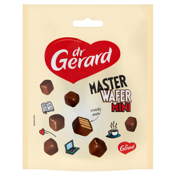 Lider Masterwafer Mini Kakaós kocka 110g