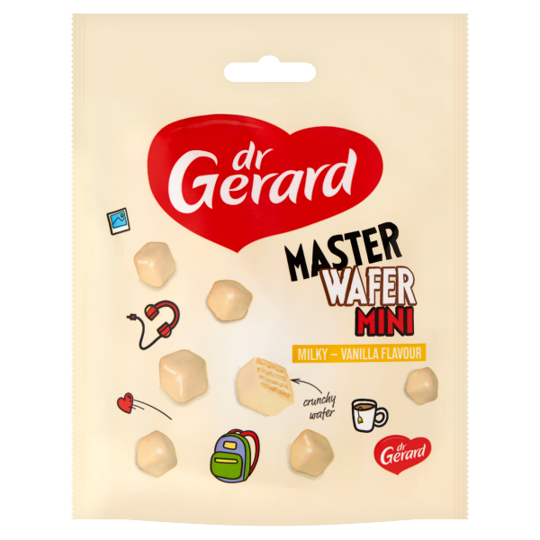 Lider Masterwafer Mini Vaníliás kocka110g
