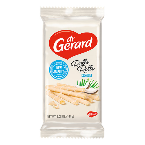 Lider Rurka Waflo Rolls 144g kókusz ostya