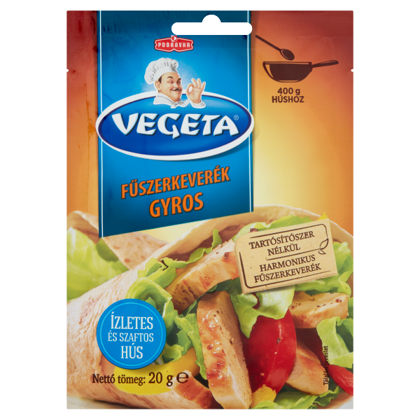 PODRAVKA Vegeta fűszerkeverék Gyros 20g