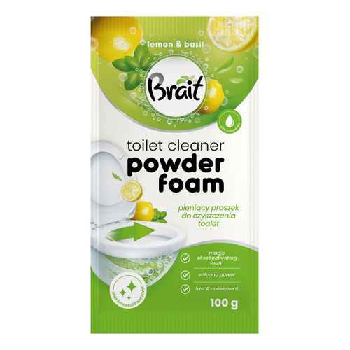 Brait wc tisztító hab 100g Citrom&Bazs.