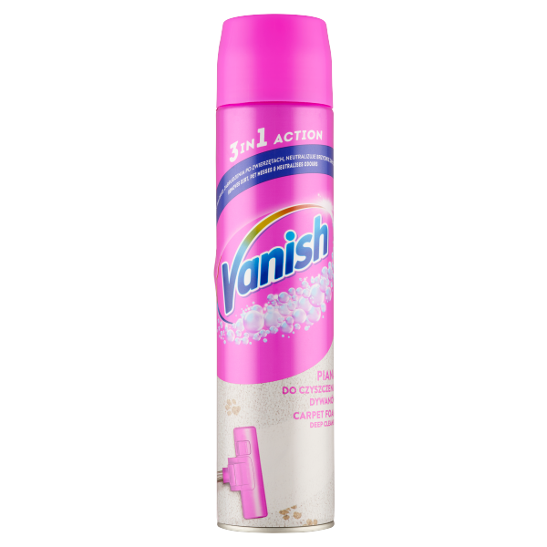 Vanish szőny.& kárpittiszító hab 600ml