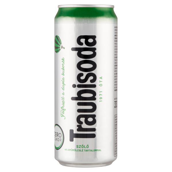 Traubisoda Zéró 0.33 L dobozos DRS
