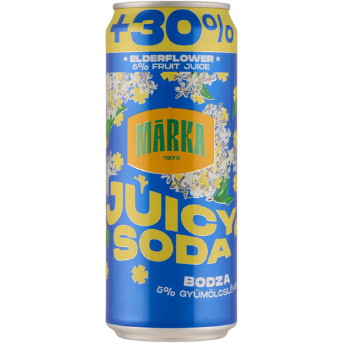 Márka Juicy Soda Bodza 0.33 DRS