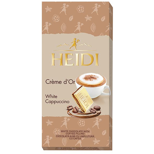 Heidi Cr?me d'Or White Cappuccino 90g