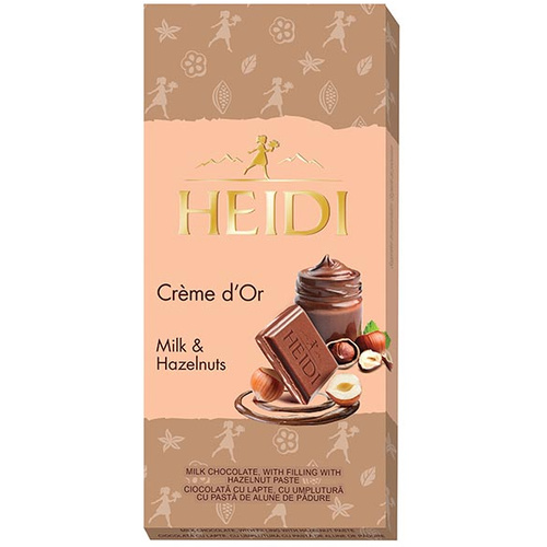 Heidi Cr?me d?Or Hazelnuts tejcs. 90g