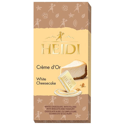 Heidi Cr?me d?Or Cheesecake fehér cs.90g