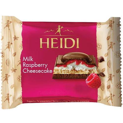 Heidi Milk Raspberry Cheesecake 55g
