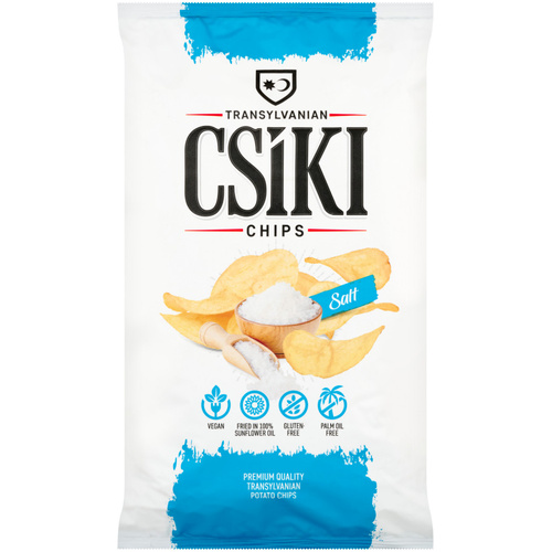 Csíki Chips Parajdi Sós 125 g