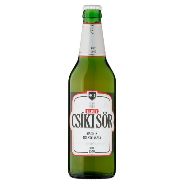 Tiltott Csíki sör 0.5 L palackos